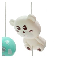 Carousel above the crib with light projector Baby Mix mint (damaged packaging)