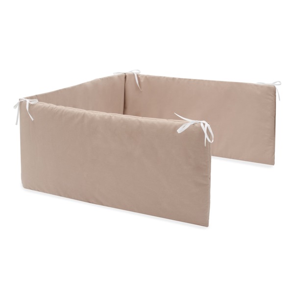 Crib bumper New Baby cappuccino