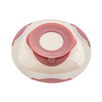 Baby plate with suction cup Akuku red (damaged packaging)