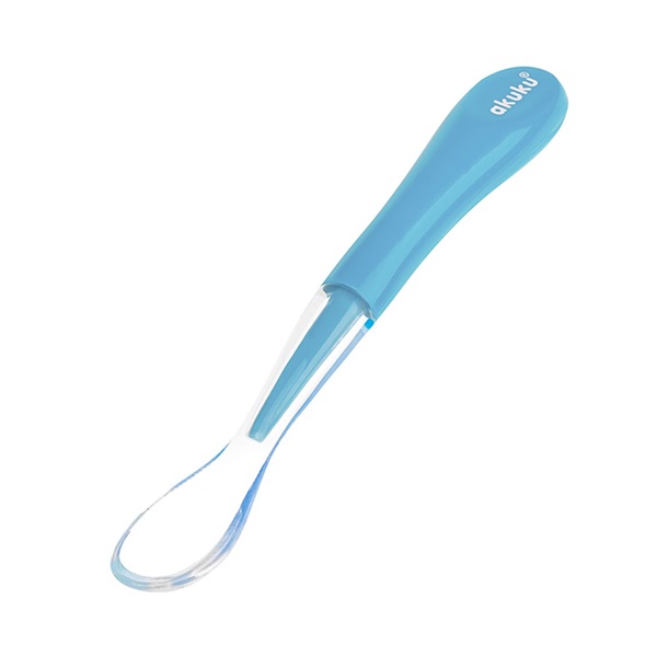 Baby spoon Akuku blue (damaged packaging)