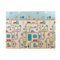 Multifunctional folding play mat PlayTo City (damaged packaging)