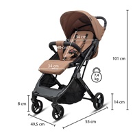Sport Stroller Bimelo Baby Mix Ultra-light







 black