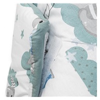 Double sided baby wrap New Baby Dragon 80x80 cm