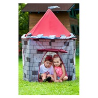 Children‘s tent Castle Baby Mix grey (packaging damaged)