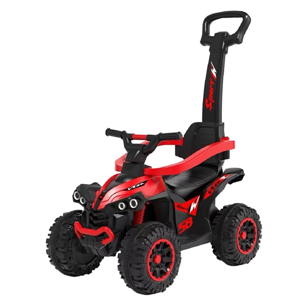 Baby Mix Mega Baby Bike with guide bar red (damaged packaging)