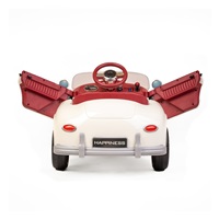 Baby Mix Retro Pearl White Electric Baby Car (damaged packaging)