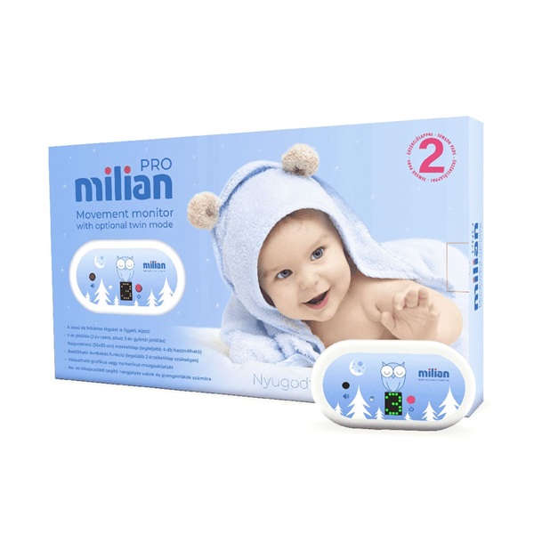Milian-PRO Breathing Monitor with 2 Sensor Pads