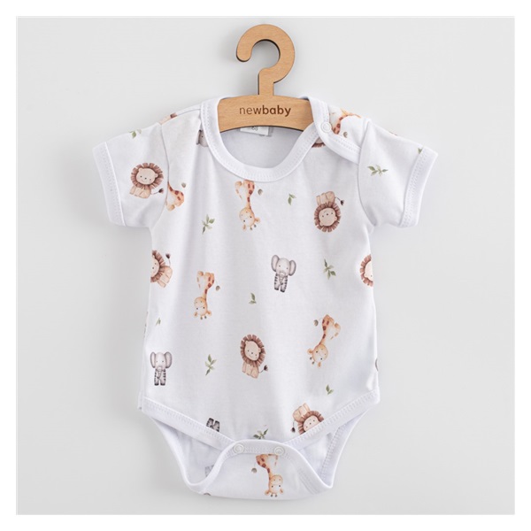 Short Sleeve Baby Bodysuit New Baby For Babies safari