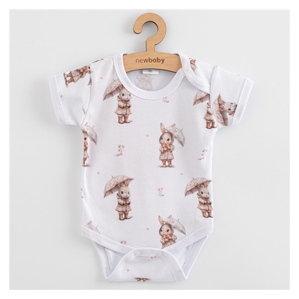Short Sleeve Baby Bodysuit New Baby For Babies bunny