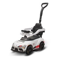 Children's balance bike with guide bar Toyota GR Supra GT4 Baby Mix white