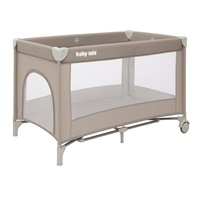 Baby Mix Travel Cot Simple beige