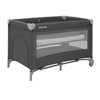 Baby Mix Lift travel cot with hanging bed beige