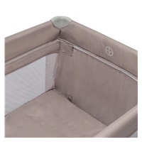 Baby Mix Lift travel cot with hanging bed beige