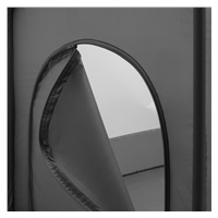 Baby travel cot with pull-out sideboard Side Baby Mix grey