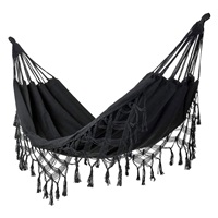 Large Hanging Hammock for Two Hamaka XXL BOHO Baby Mix black