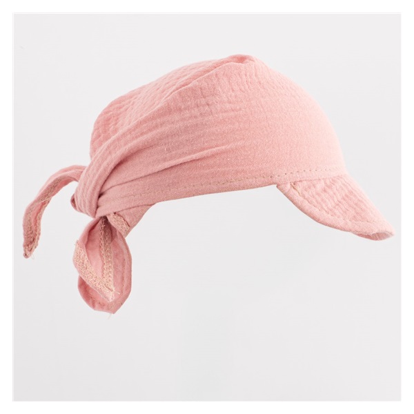 Baby Summer Muslin Scarf with Hood New Baby pink