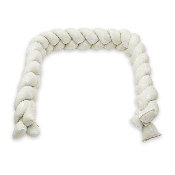 Protective crib mattress cover New Baby Leaves