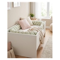 Protective crib mattress cover New Baby Leaves