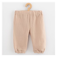 Baby muslin set T-Shirt and pants New Baby beige