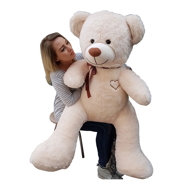 Big plush Teddy bear 160 cm cream