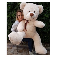 Big plush Teddy bear 160 cm cream
