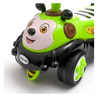 SECOND QUALITY Baby Mix Happy Bee blue baby bouncer with sound