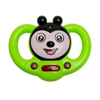 SECOND QUALITY Baby Mix Happy Bee blue baby bouncer with sound