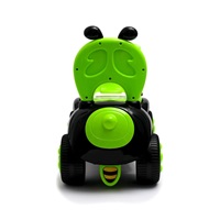 SECOND QUALITY Baby Mix Happy Bee blue baby bouncer with sound