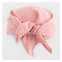 Baby Summer Muslin Scarf with Hood New Baby pink