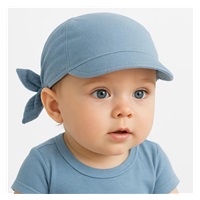 Baby Summer Muslin Scarf with Hood New Baby blue