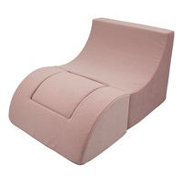 Small kids folded armchair pink