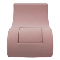 Small kids folded armchair pink