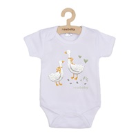 Baby bodysuit with print New Baby Goose - short sleeve