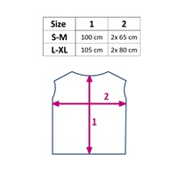 Muslin poncho Mommy mint