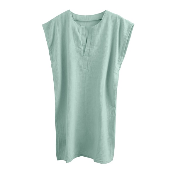 Muslin poncho Mommy mint