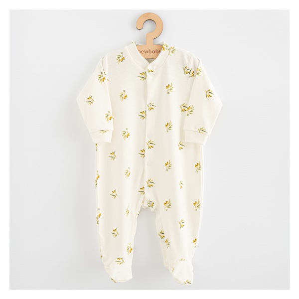 Baby baby sleepsuit from organic cotton New Baby Olives