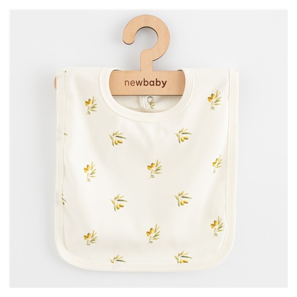 Cotton Baby Bib New Baby Olives