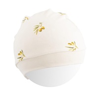 New Baby Organic Cotton Baby Hat Olives