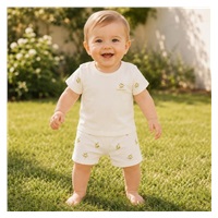 Baby Summer Jumpsuit organic cotton New Baby Olives