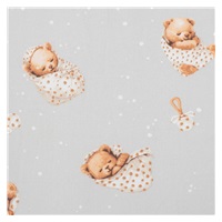 2-piece bedding New Baby Sweet teddy bear 90/120 cm grey