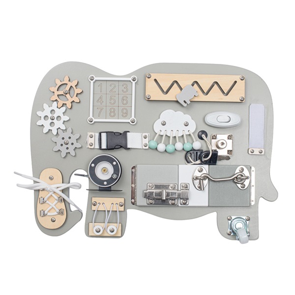 Activity Board Elephant Montessori Baby Mix