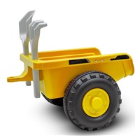 Children‘s tractor with trailer Benny Baby Mix Benny yellow
