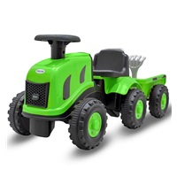 Children's tractor with trailer Benny Baby Mix Benny green