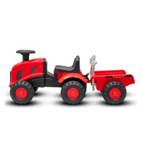 Children‘s tractor with trailer Benny Baby Mix Benny red