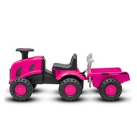 Children‘s tractor with trailer Benny Baby Mix Benny pink
