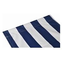 Garden beach foldable lounger Baby Mix blue and white