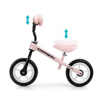 Children‘s balance bike Milly Mally Dragon pink