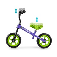 Children‘s balance bike Milly Mally Dragon violet