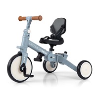 Milly Mally Optimus Max 5in1 tricycle with guide bar denim
