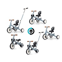Milly Mally Optimus Max 5in1 tricycle with guide bar denim